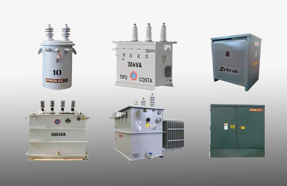 Transformadores eléctricos Grupo RTE